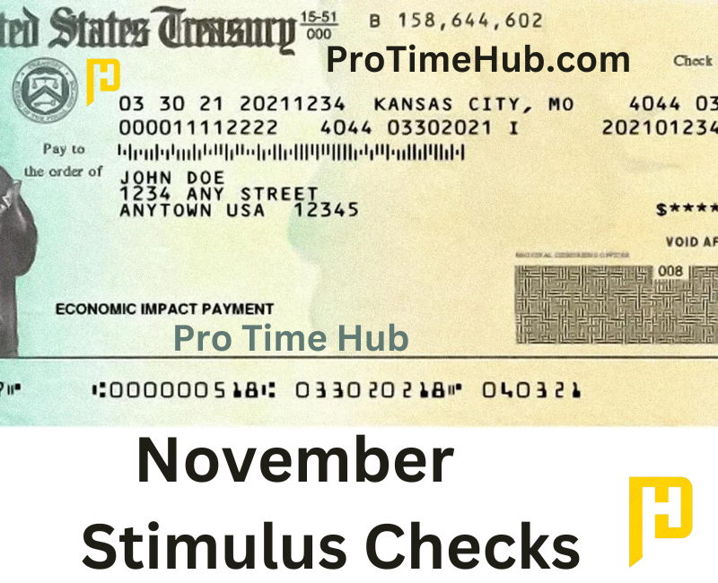 Stimulus Checks in November 2023