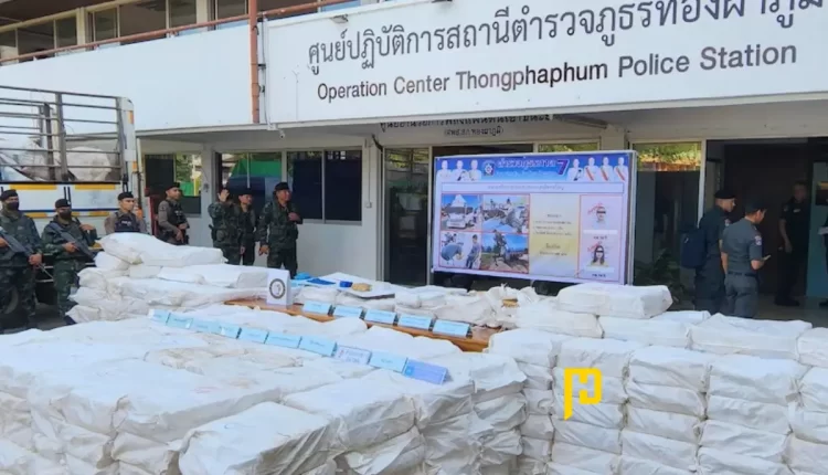Police Seize 50 Million Meth Pills in Western Thailand